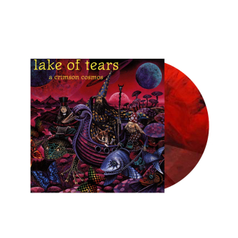 LAKE OF TEARS A Crimson Cosmos LP RED BLACK MARBLED , PRE-ORDER [VINYL 12"]
